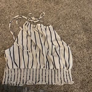Shein halter top open in the back never worn